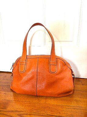 Michael Kors Orange Satchel Handbag Speedy Style